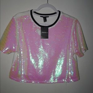 Unicorn Glaze Crop Top